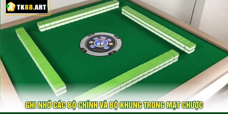 Mạt Chược - Tạo Tổ Hợp Ù, Rinh Ngay Thưởng Lớn Cùng TK88 3 Ghi nhớ các bộ chính và bộ khung trong Mạt Chược