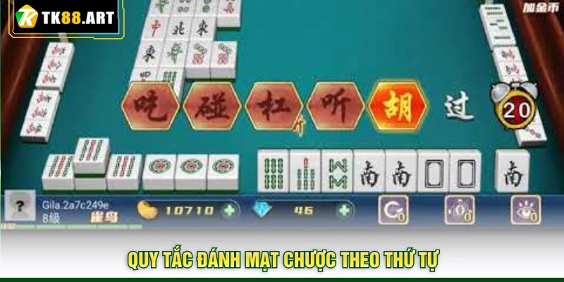 Mạt Chược - Tạo Tổ Hợp Ù, Rinh Ngay Thưởng Lớn Cùng TK88 5 Quy tắc đánh Mạt Chược theo thứ tự