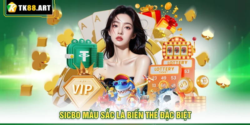 Chiến Lược Color Game 30s Tại TK88 - Tiền Thắng Cao Nhất 3 Sicbo màu sắc là biến thể đặc biệt